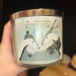 Bath and Body Works Tree Farm 3 Wick Candle